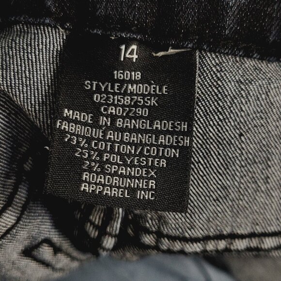 Suko Jeans Women's Dark Wash Cotton Blend Mid-Rise Bootcut Denim Jean Size 14 - Picture 11 of 15